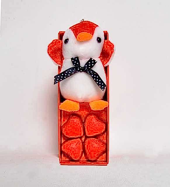 Sevgiliye pelüş ayıcık - penguen pelüş